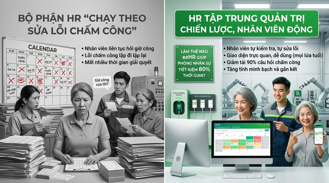 Phần mềm tính lương trong doanh nghiệp sản xuất