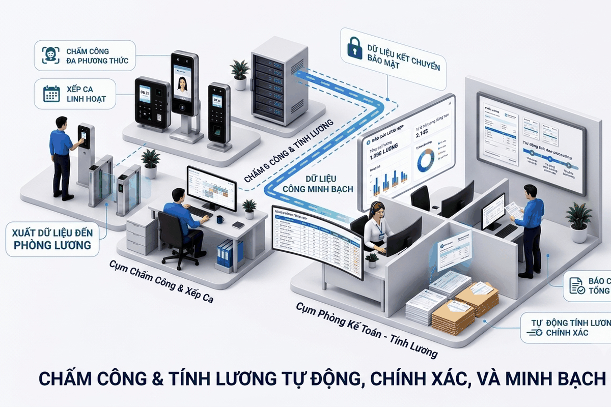 Hiểu lầm khi quản lý chấm công ca sản xuất từ góc nhìn HR